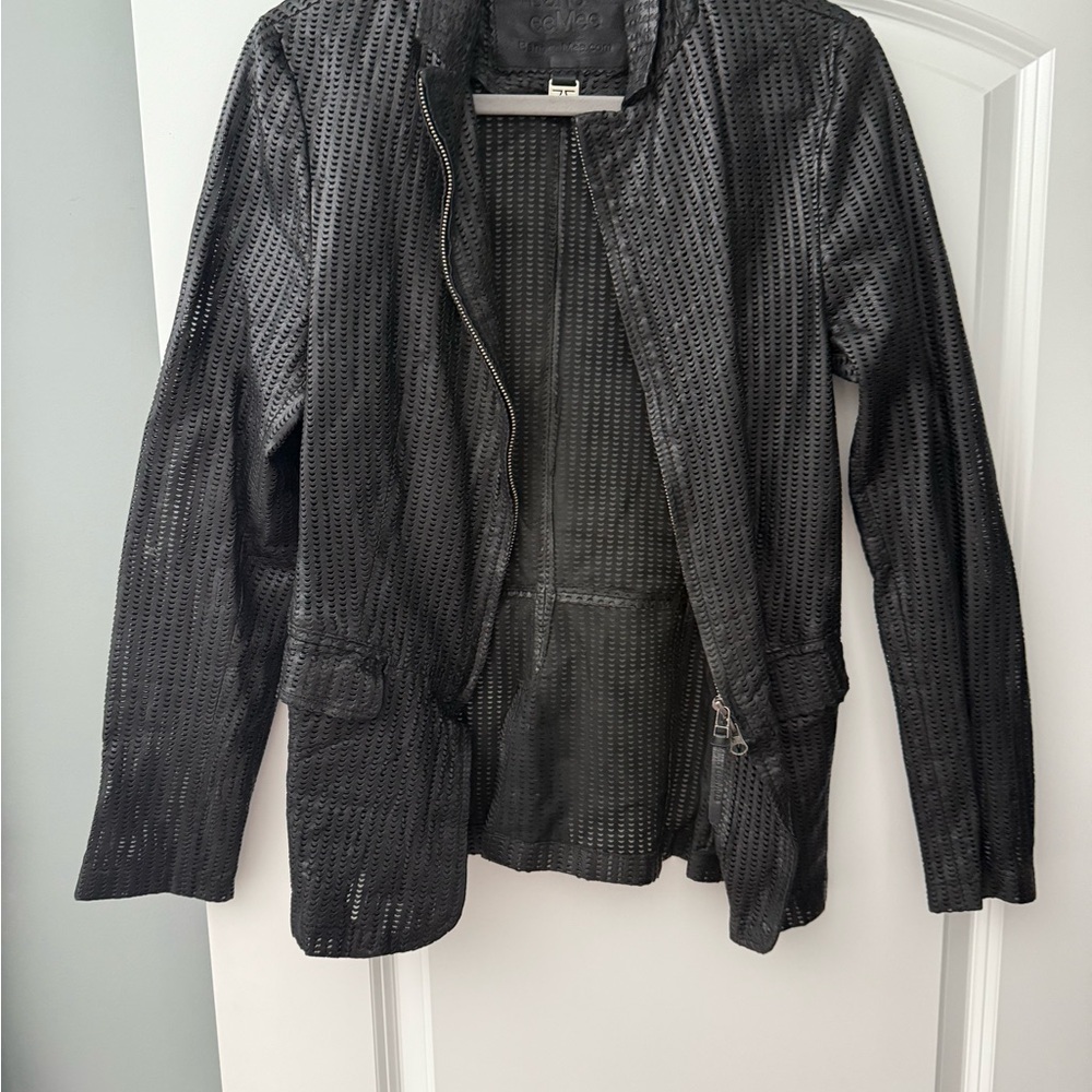 Bano Black Leather Jacket